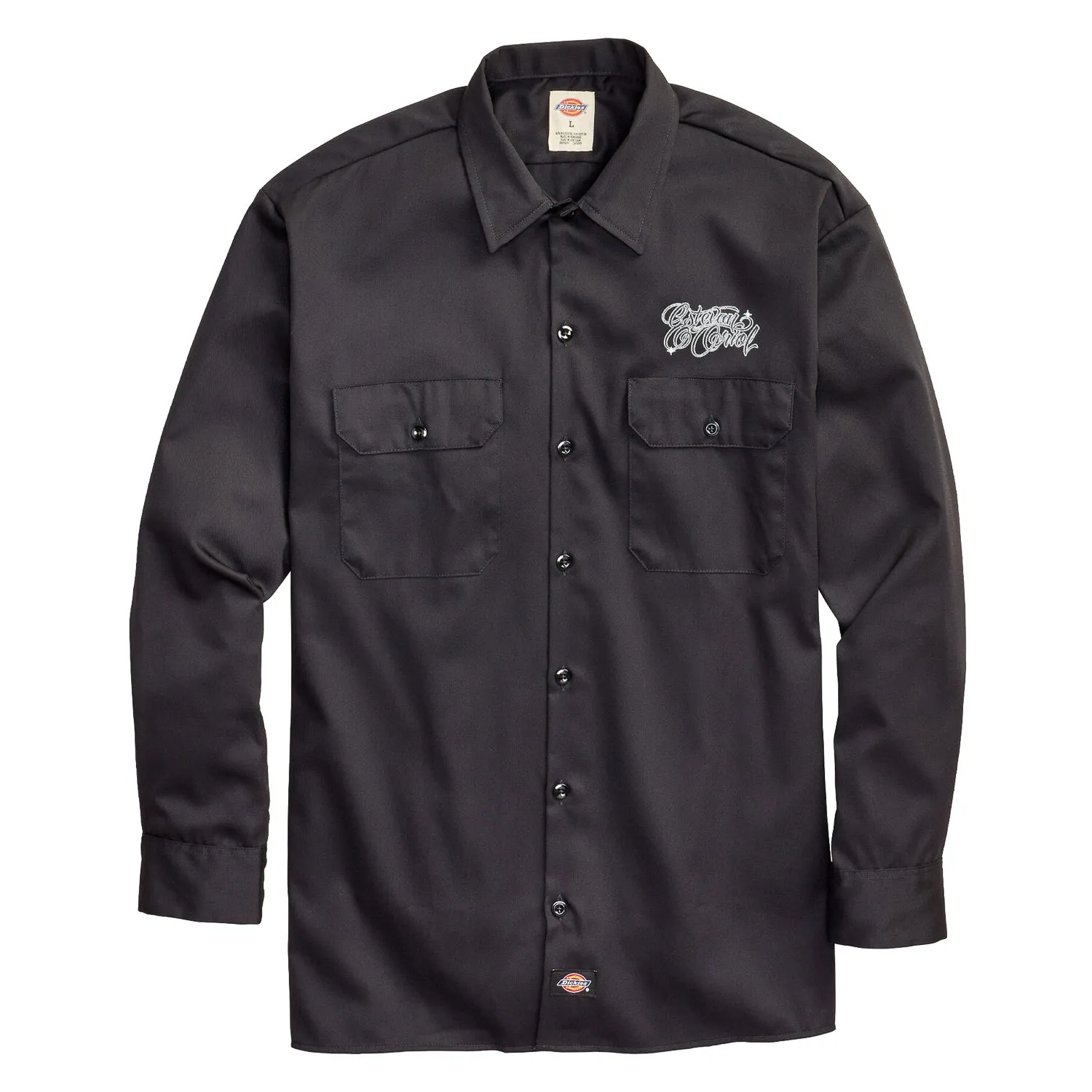 Dickies x Estevan Oriol Twill Work Shirt 'Black'