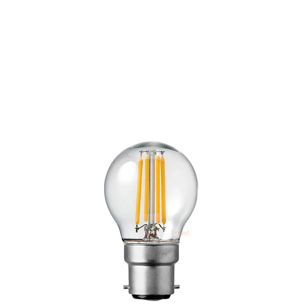 Dimmable B22 LED | G45 | 4W | 2700K