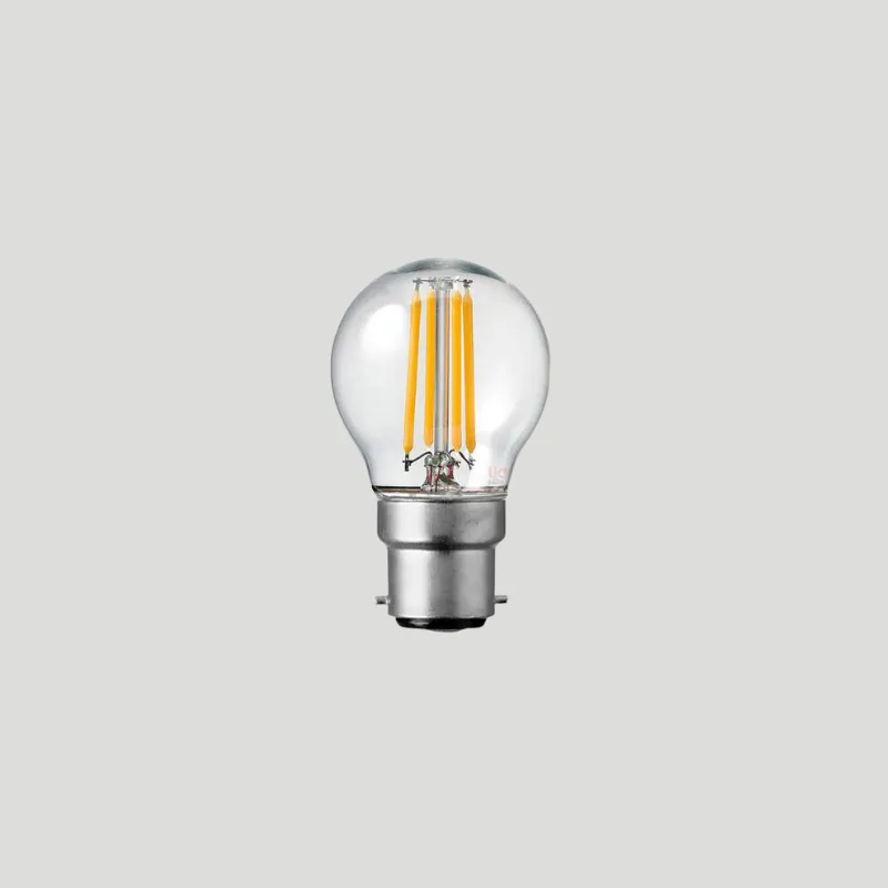 Dimmable B22 LED | G45 | 4W | 2700K