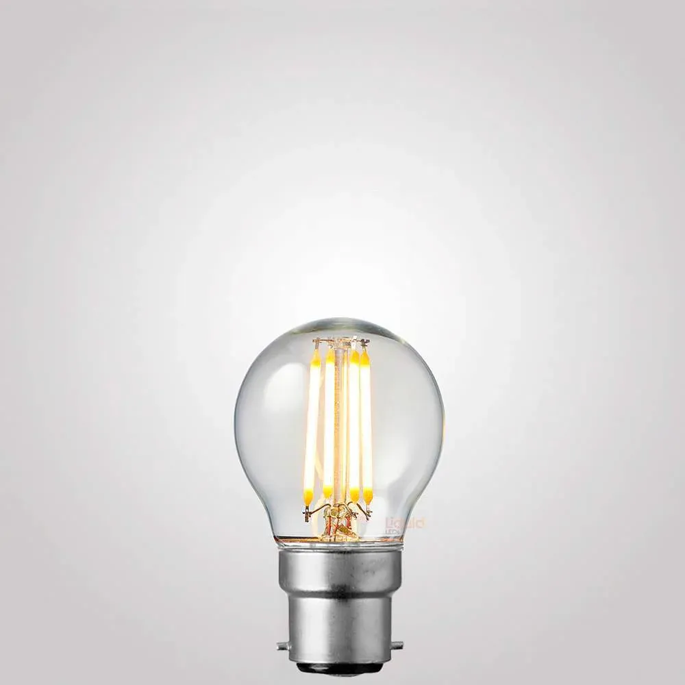 Dimmable B22 LED | G45 | 4W | 2700K