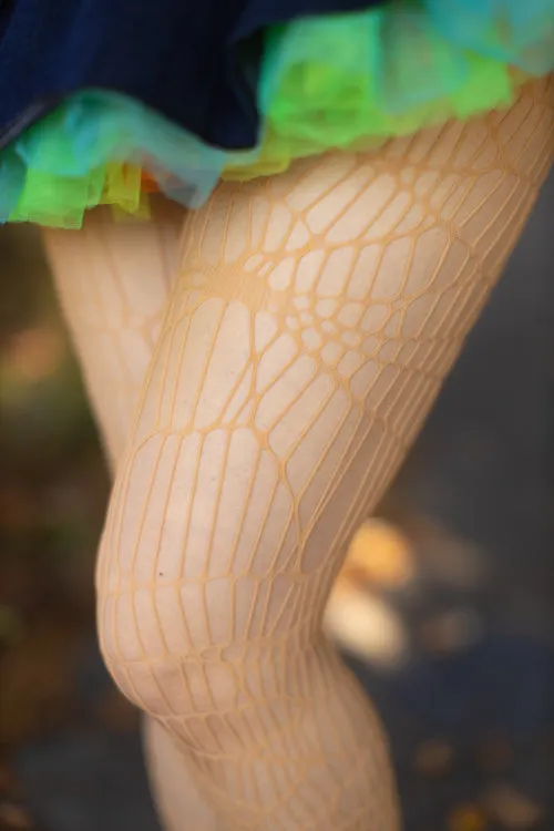 Distressed Net Tights