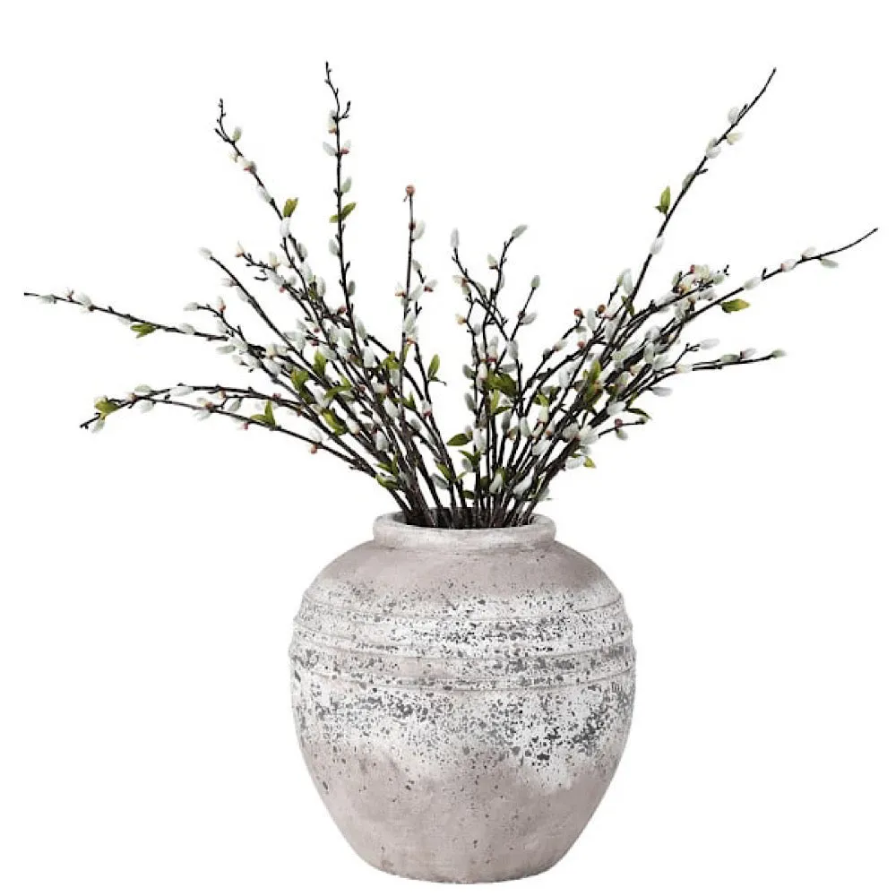 Distressed Stone Vase