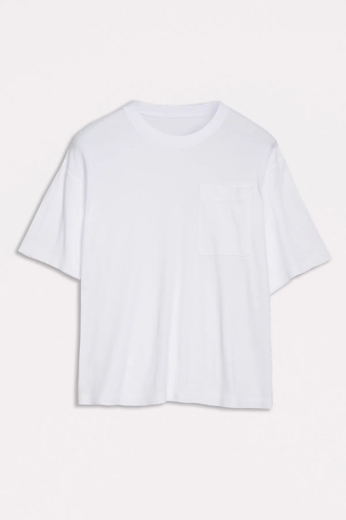 DSTLD Women's Relaxed Tee in White