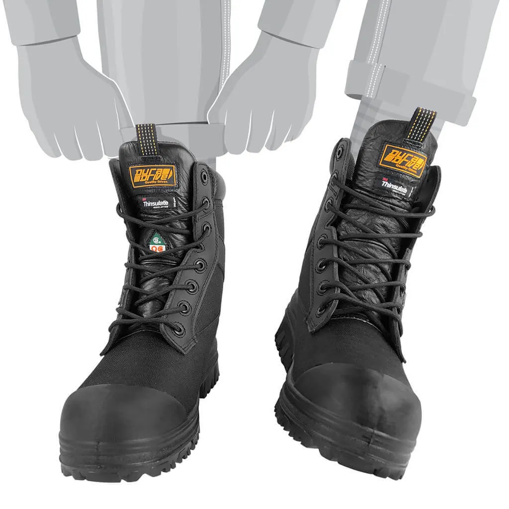 DuraDrive Men's CSA DEFENDER 8 in. Ballistic Nylon Composite Toe Metal Free Waterproof Work Boots