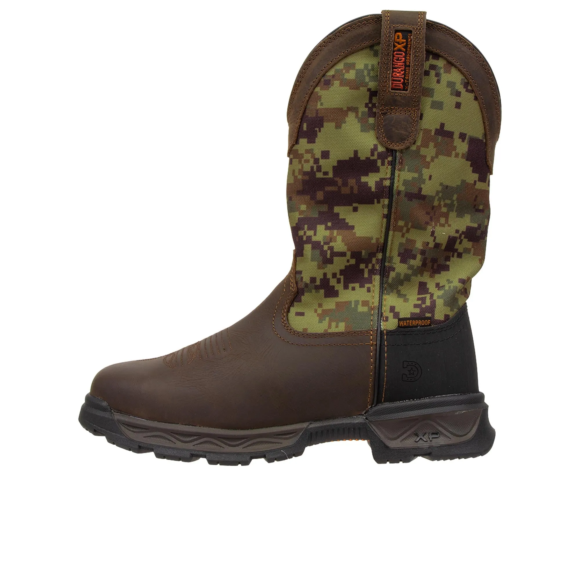 Durango Ranger XP Steel Toe Dark Brown Green Digi Camo