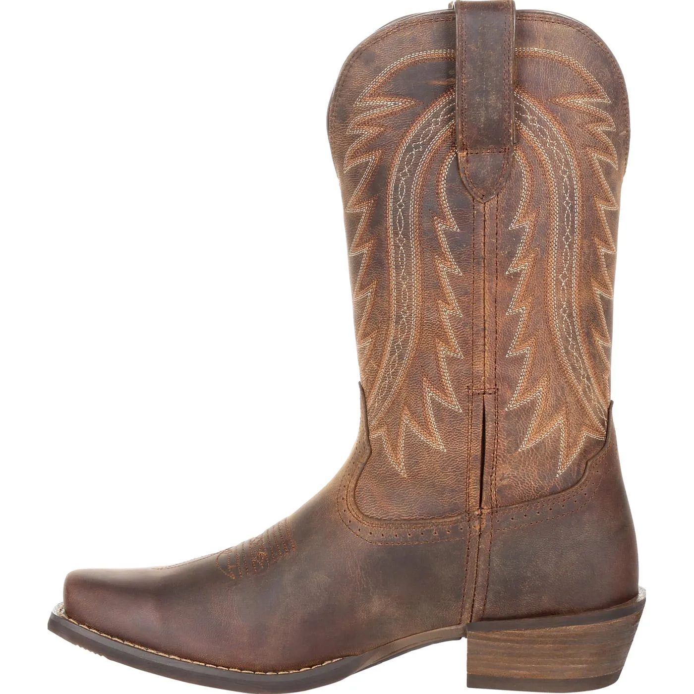 DurangoÂ Rebel Frontierâ Distressed Brown Western Boot