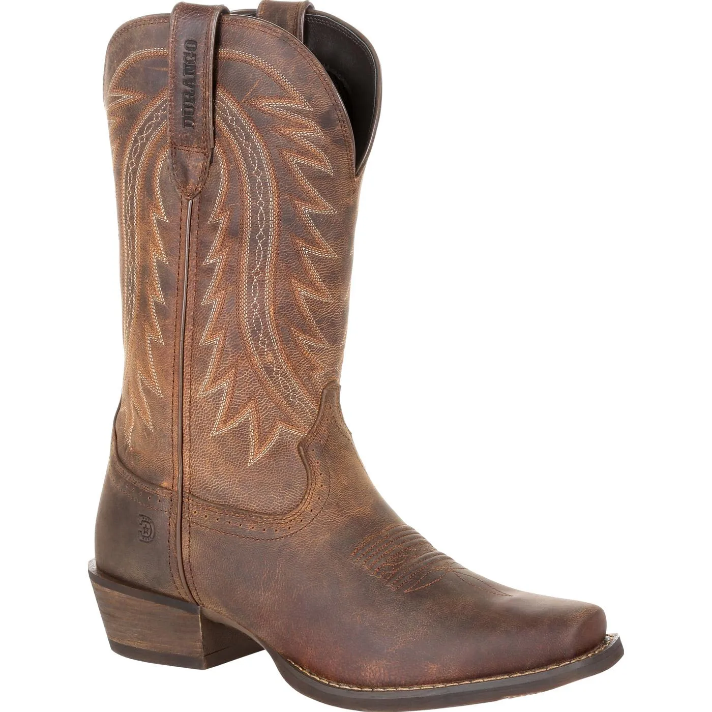 DurangoÂ Rebel Frontierâ Distressed Brown Western Boot