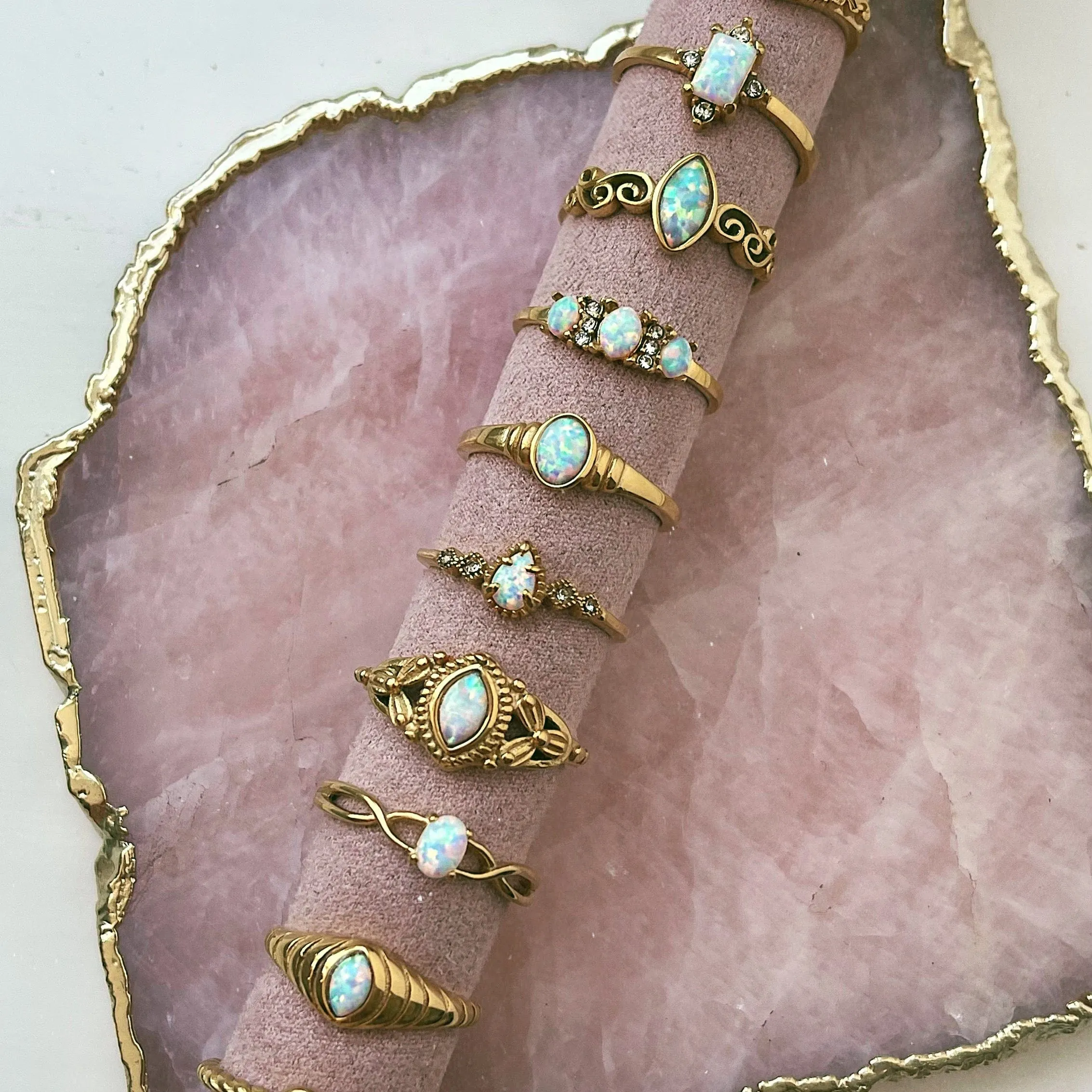 Elodie Opal Ring