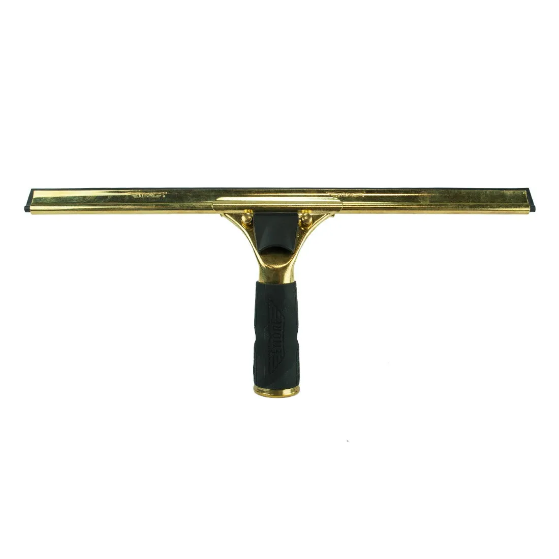 Ettore Complete Quick Release Brass with Rubber Grip Squeegee