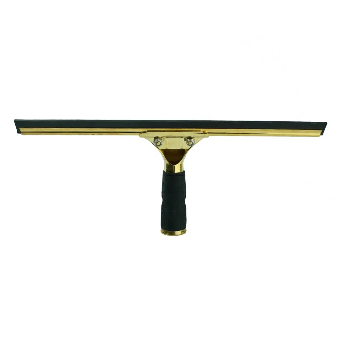 Ettore Complete Quick Release Brass with Rubber Grip Squeegee