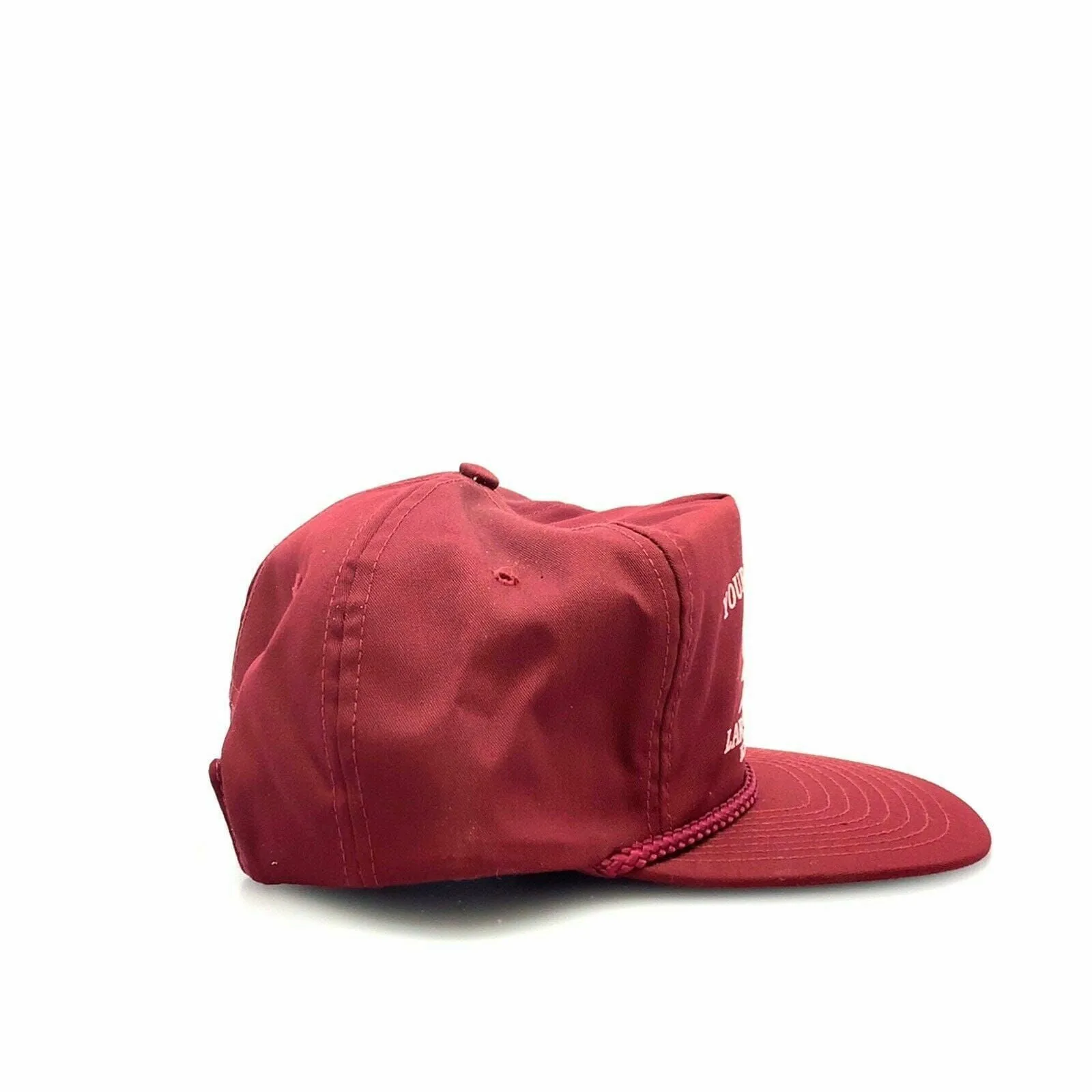 Exira, IA Larsen Ford | Nissun 5-Panel Rope Cap Color: Red | Size: OSFA