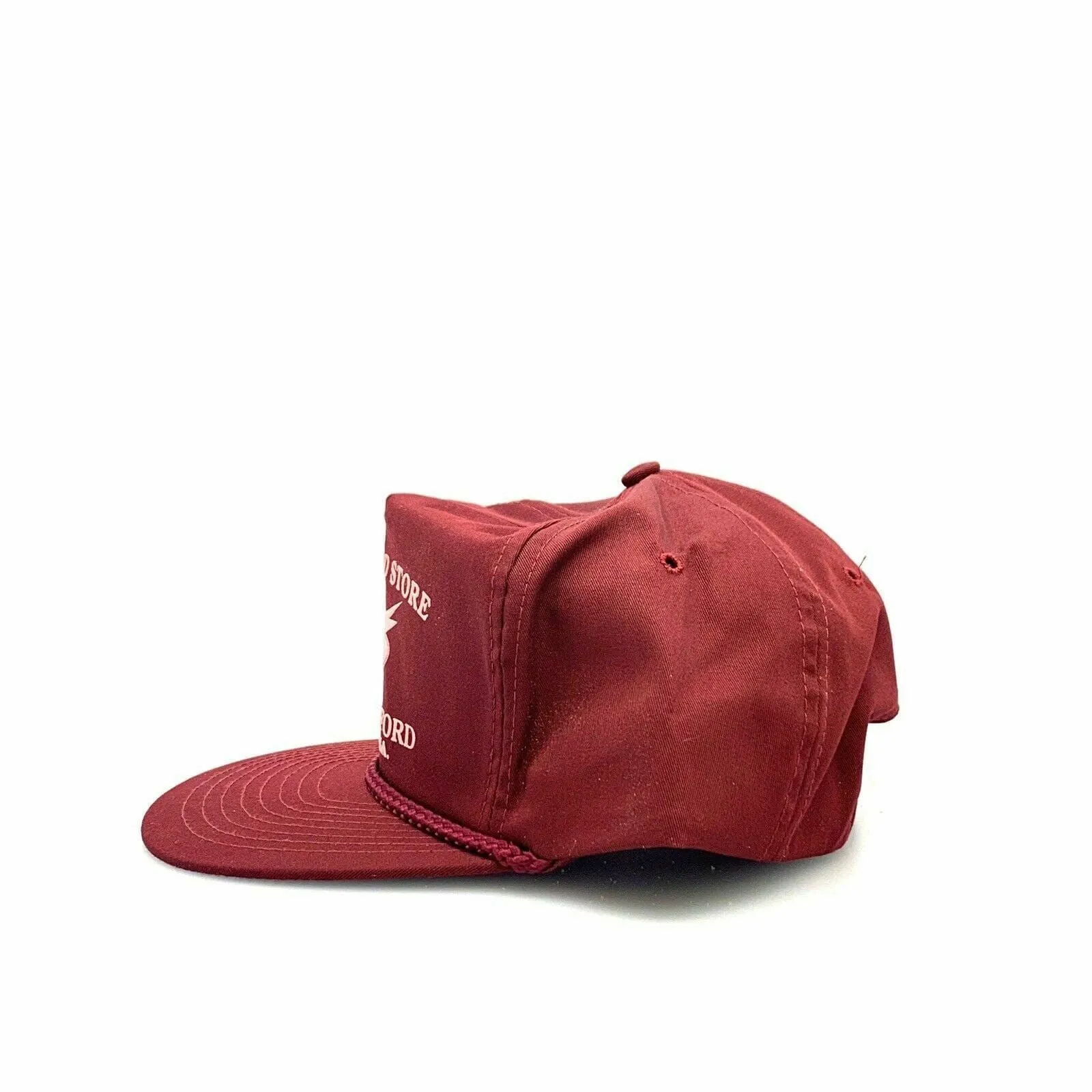 Exira, IA Larsen Ford | Nissun 5-Panel Rope Cap Color: Red | Size: OSFA