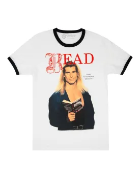 Fabio READ Unisex Ringer T-Shirt