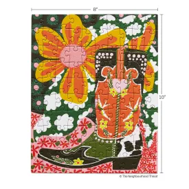 Fancy Boots - 100 Pieces Jigsaw Puzzle