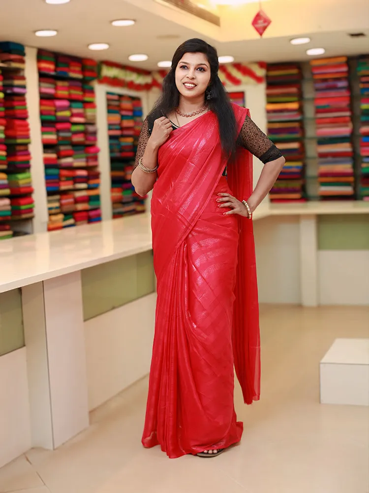 Georgette Plain Elegance Designer Saree