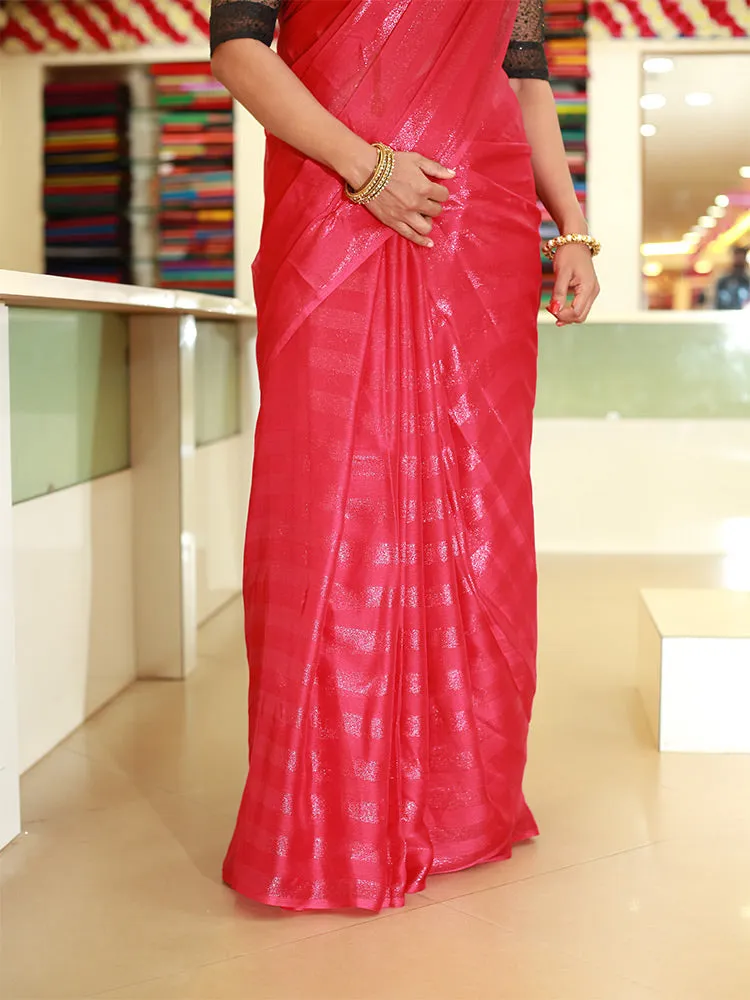 Georgette Plain Elegance Designer Saree