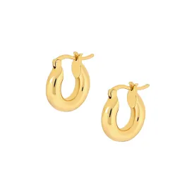 Gold Jensen Hoops