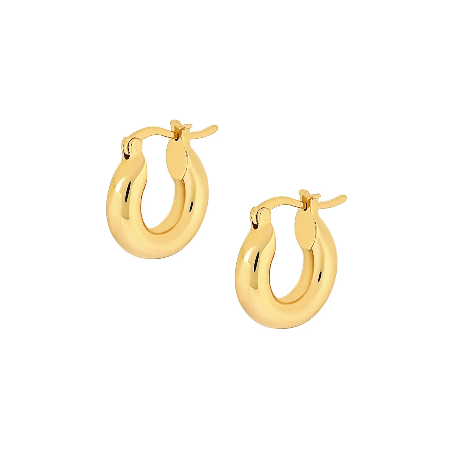 Gold Jensen Hoops