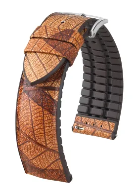 HIRSCH LEAF Vegan Watchband - Men's  092 10 46 0