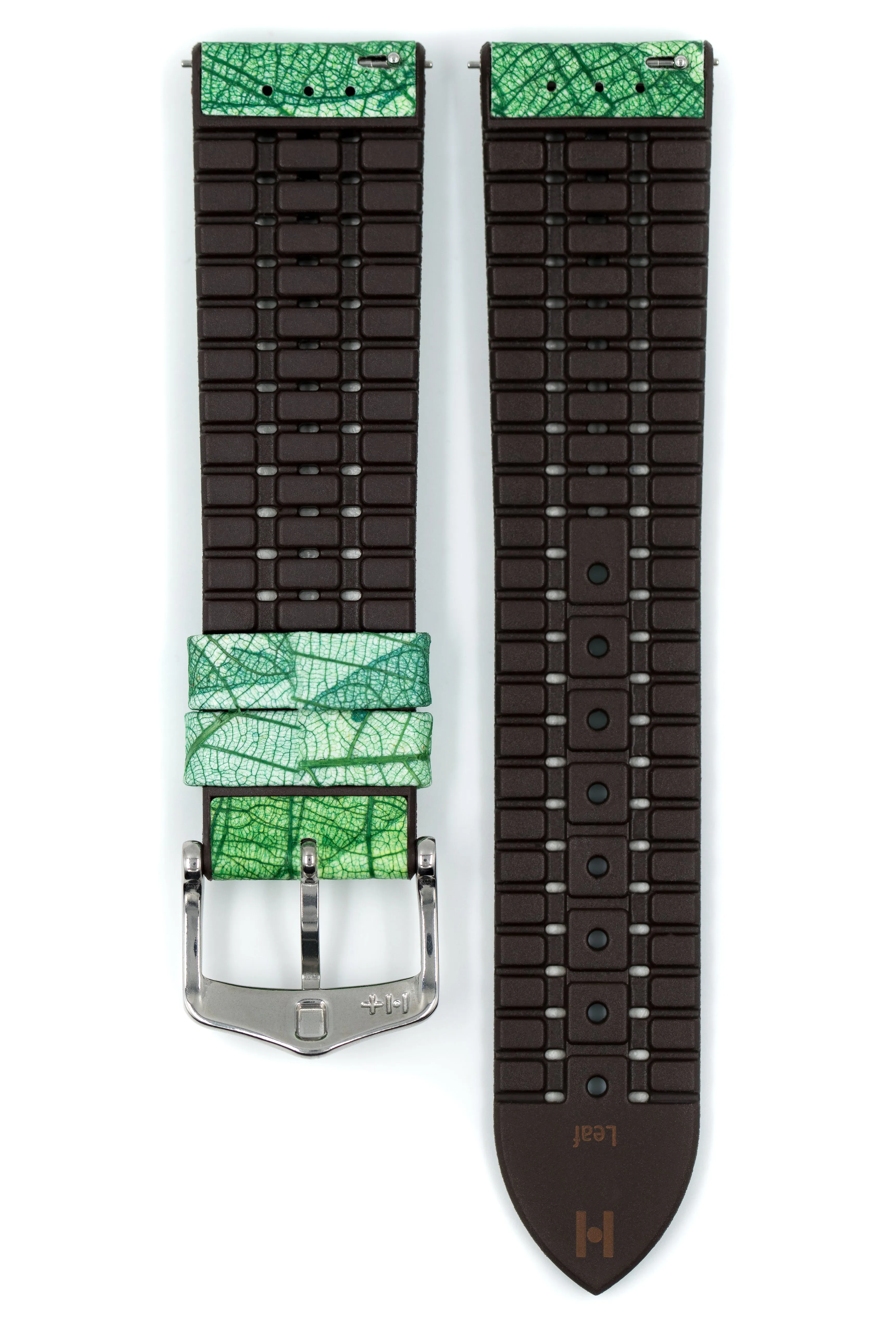 HIRSCH LEAF Vegan Watchband - Men's  092 10 46 0