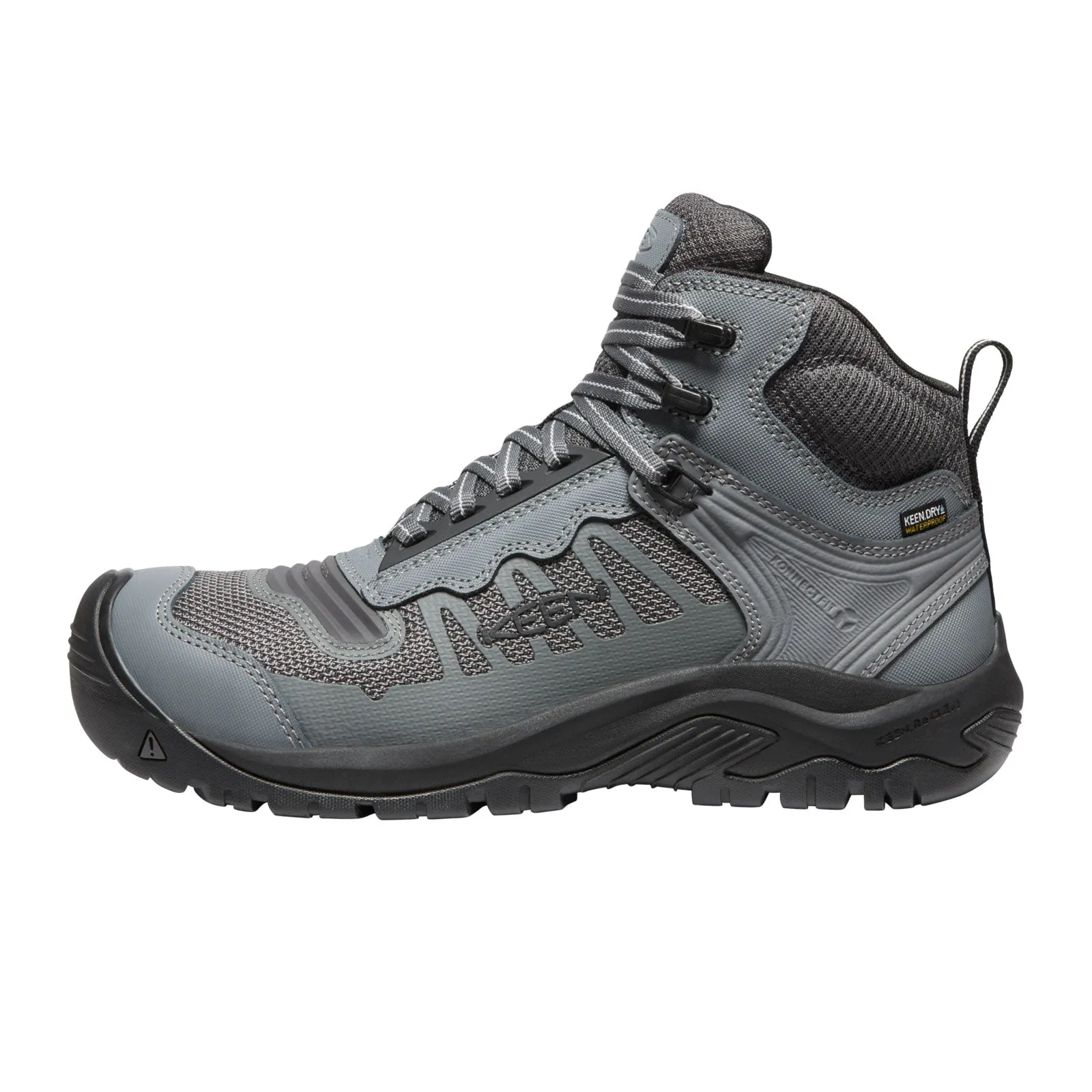 Keen Utility Reno Mid KBF Waterproof Carbon Fiber Toe Work Boot (Men) - Magnet/Black