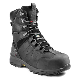 Kodiak Ice Conqueror Men's 8" Composite Toe Work Boot with Vibram® Arctic Grip® Black - 	KD0A4TGDBLK