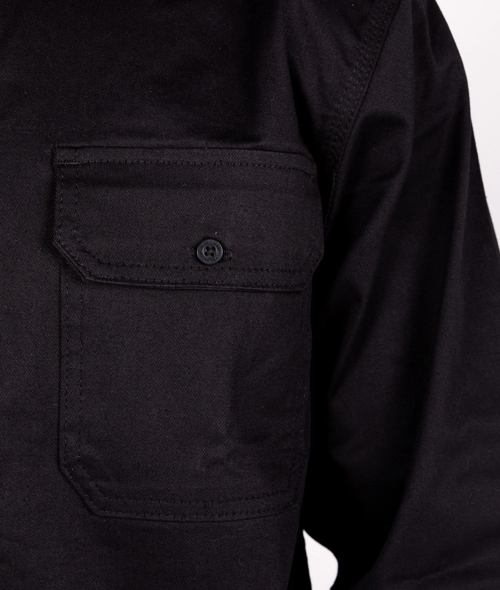 Long Sleeve Work Shirt - Black