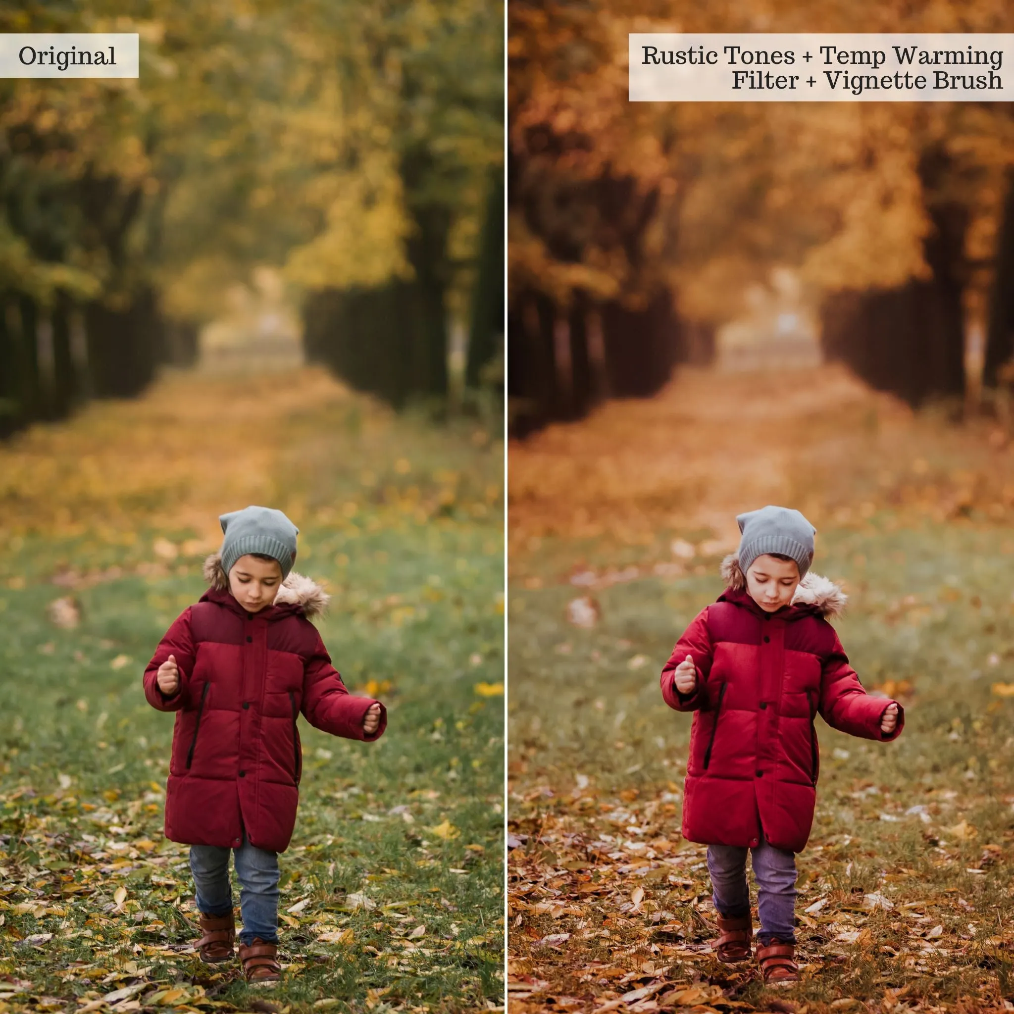 Luxe Touch of Tweed Autumn Lightroom Presets & AI Tools v2.0 – Desktop & Mobile