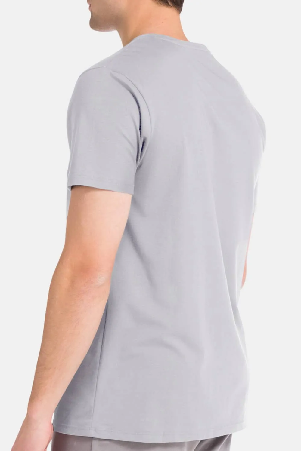 Men's Classic Fit Soft Stretch Crew Neck Undershirt