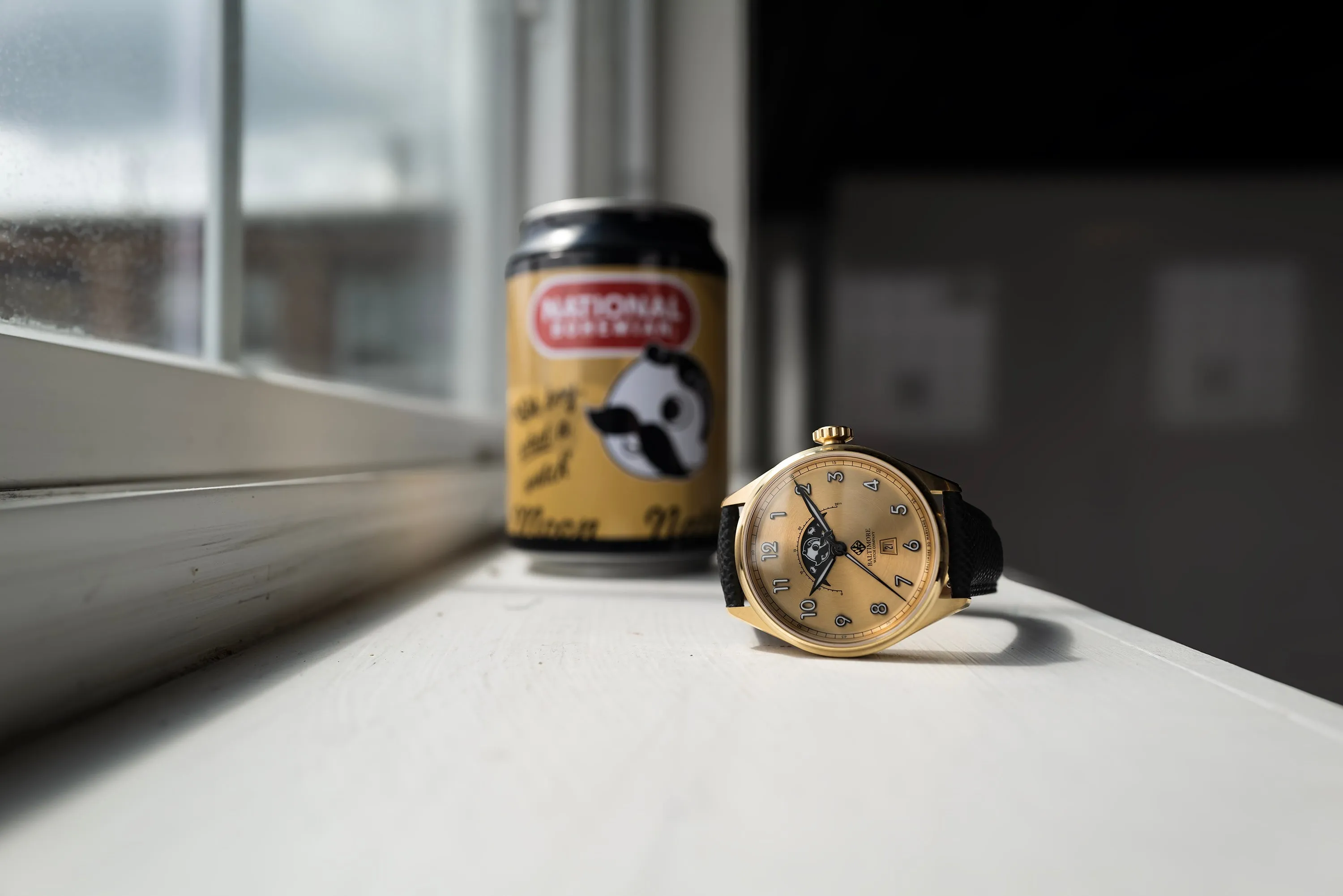 Natty Boh Moon - Vintage Gold