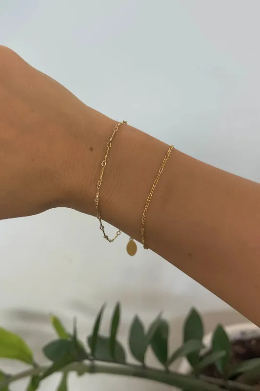 nikki gold filled bracelet