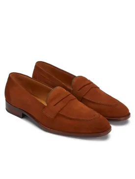 Oliver Brown Loafer - Suede Brown