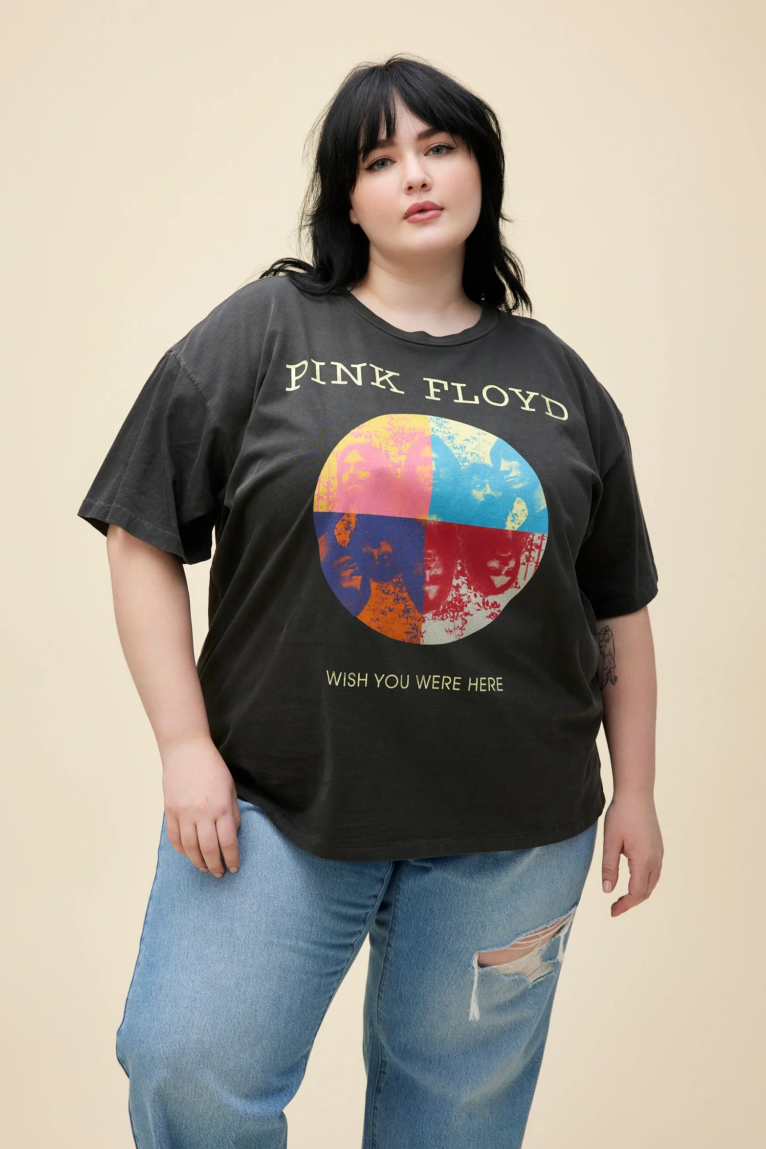 Pink Floyd Wish You Were Here Merch Tee ES