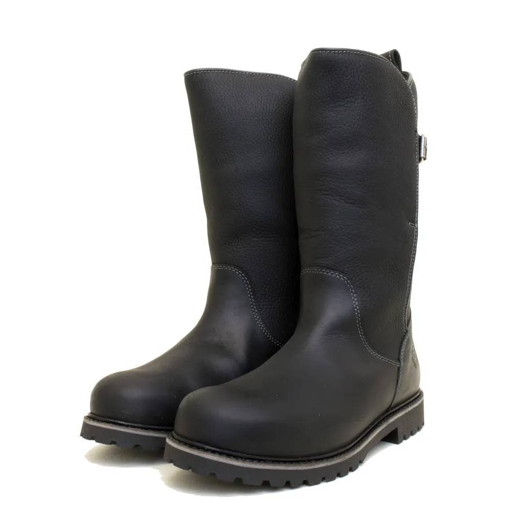 Quebec Black Waterproof- Mid Calf - Size 40 - Factory Second 43b