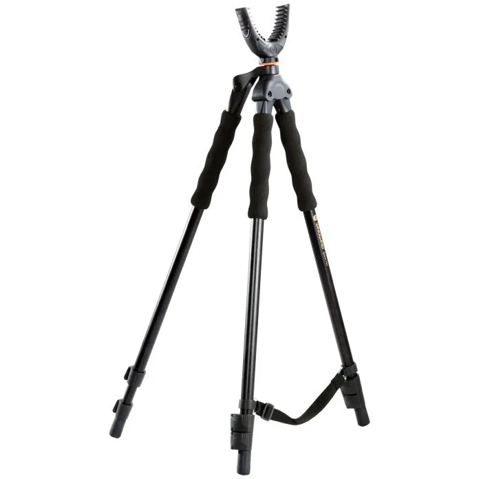 QUEST T62U Portable Shooting Tripod, Bipod, and Monopod Combo with U-Shaped Yoke