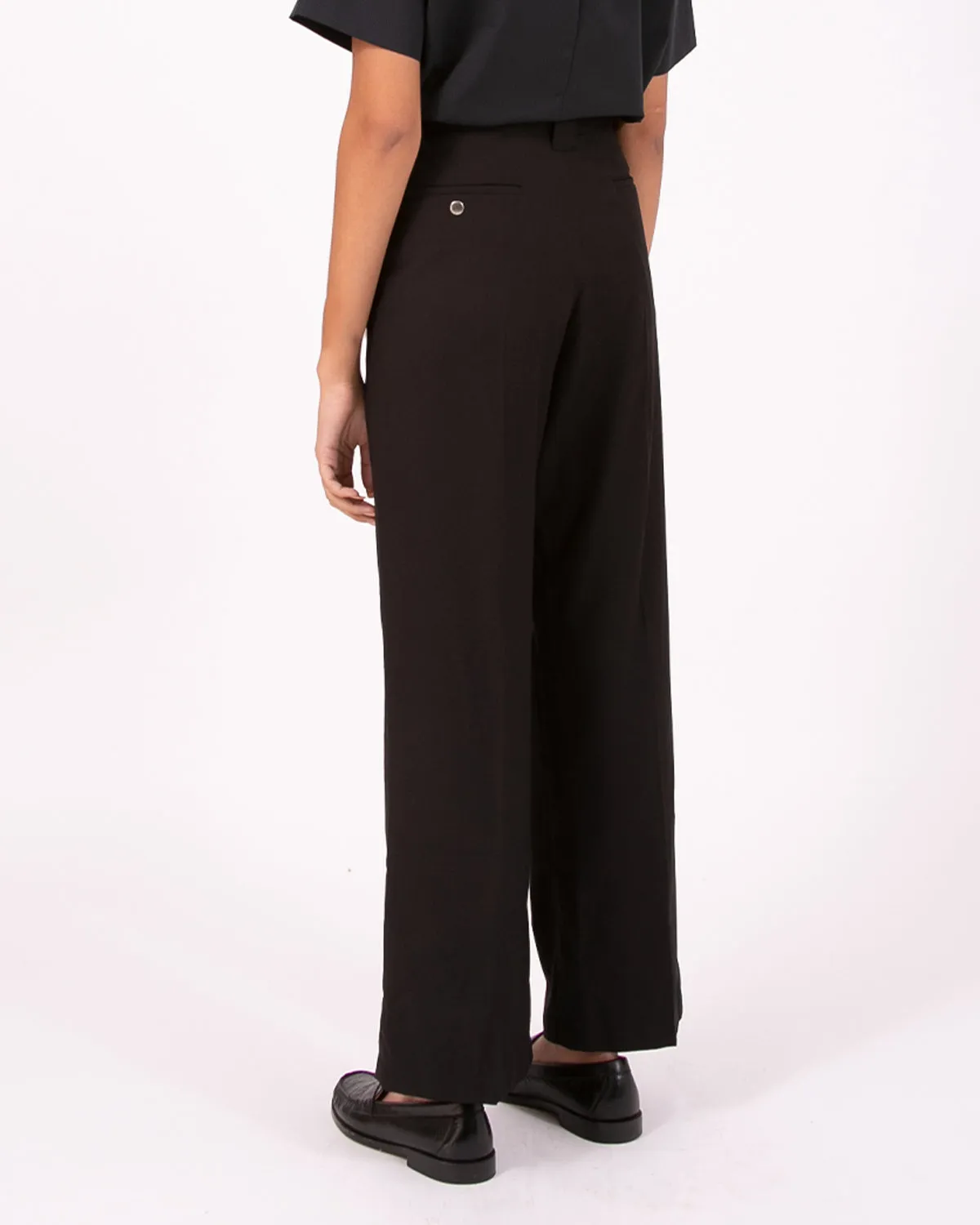 Rayon Work Trouser - Black W