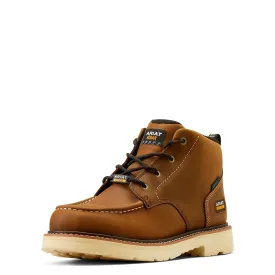 Rebar Lift Soft-Toe Waterproof Chukka Boot Distressed Brown