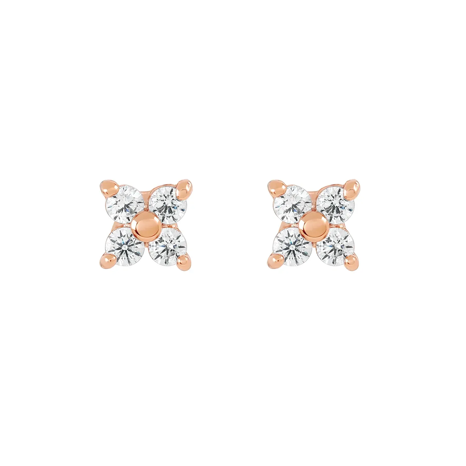 Rose Gold Tessa Studs