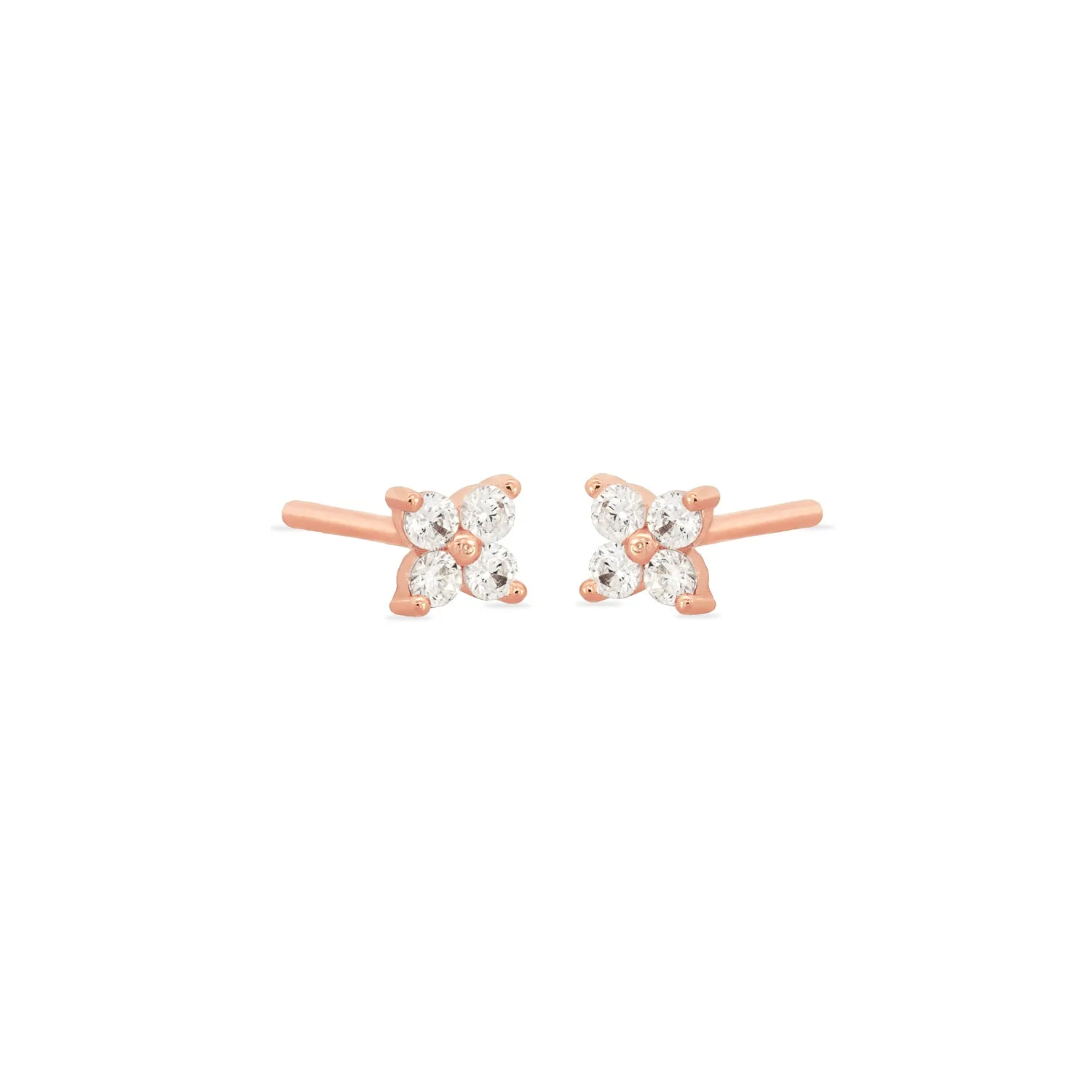 Rose Gold Tessa Studs