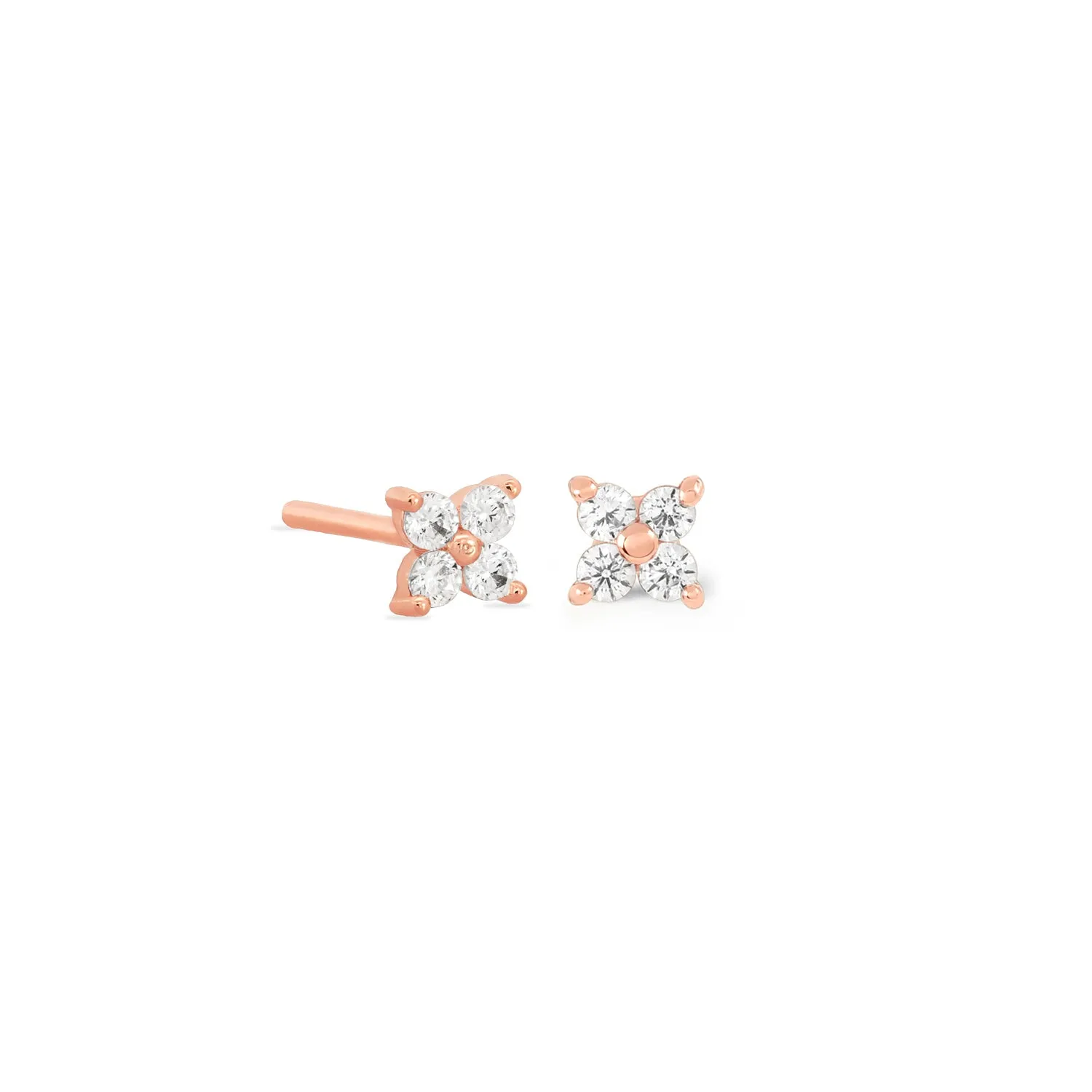 Rose Gold Tessa Studs