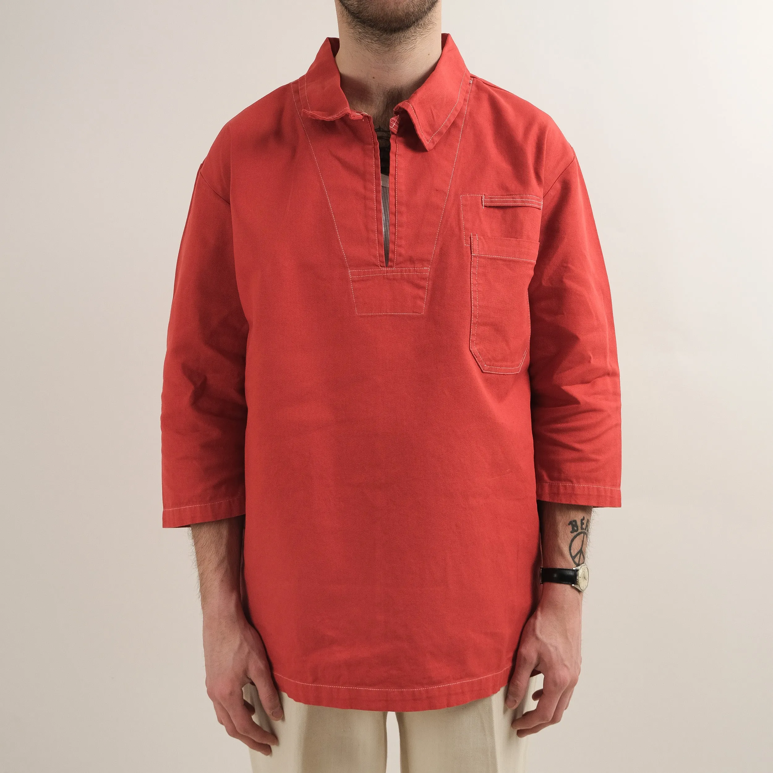 SAILOR WORK SHIRT - RED