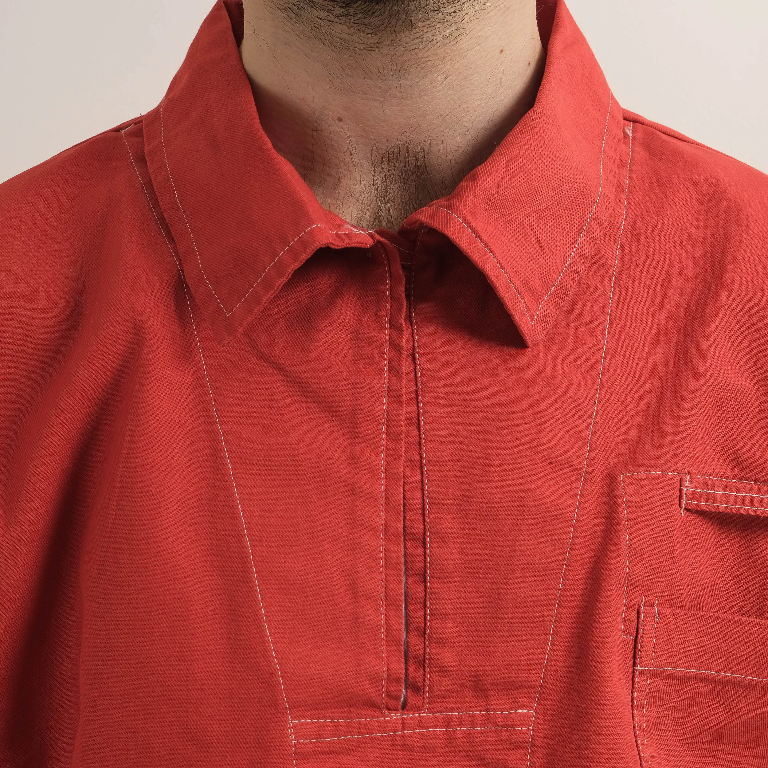 SAILOR WORK SHIRT - RED