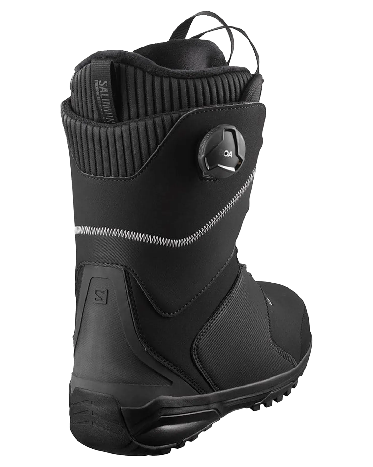 Salomon Kiana Dual BOA Women's Snowboard Boots - Black / Black / Silver - 2023