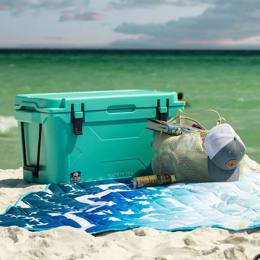 Seafoam 50 QT Bison Cooler