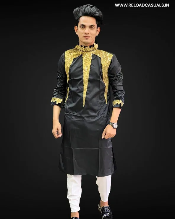 Shiny Crafted Designer Work Kurta