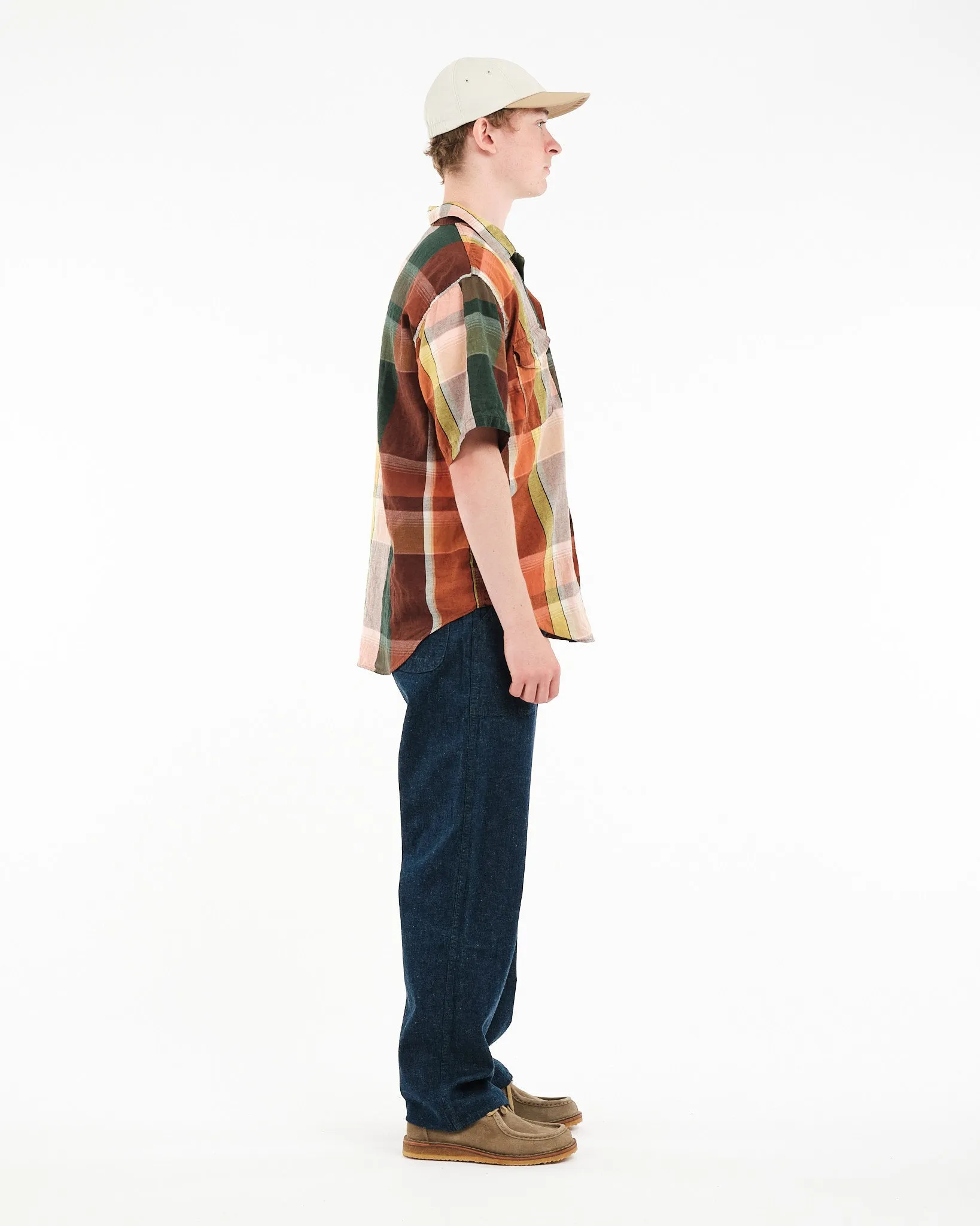 SHORT SLEEVE ORIGINAL CHECK WORK SHIRT