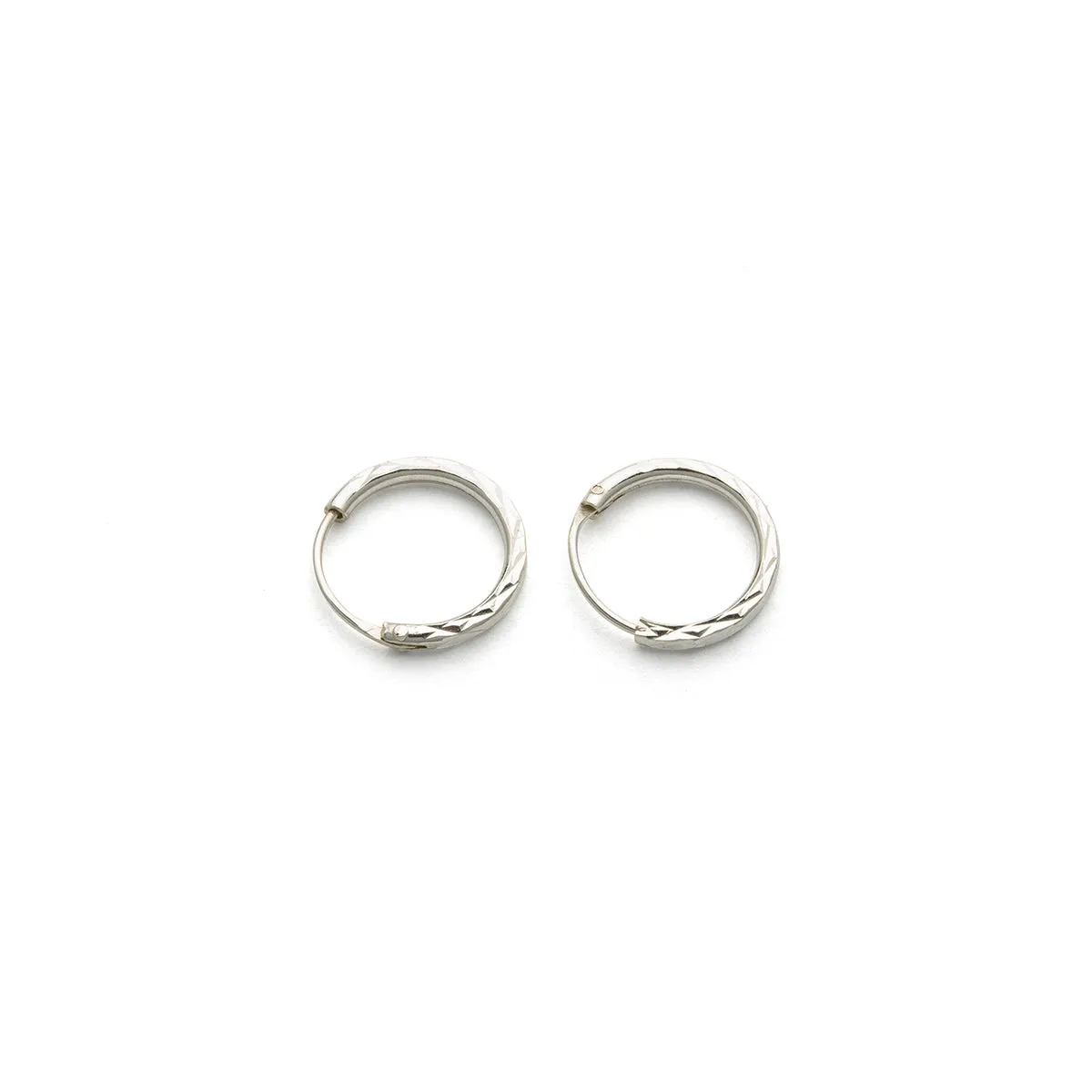 Silver Mini Hoop Earrings