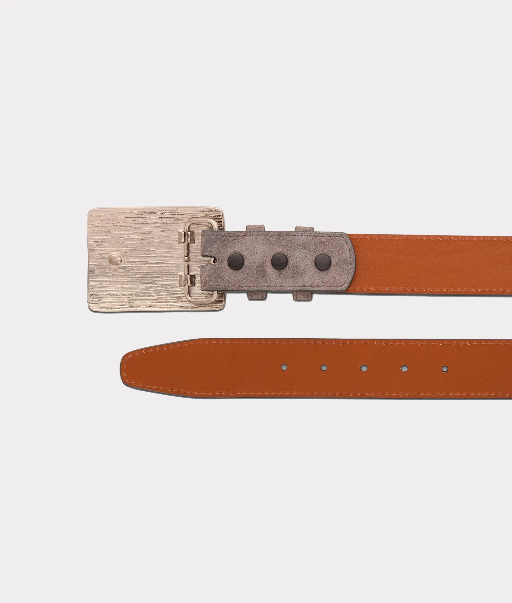 Suede Memento Belt :: Anthracite