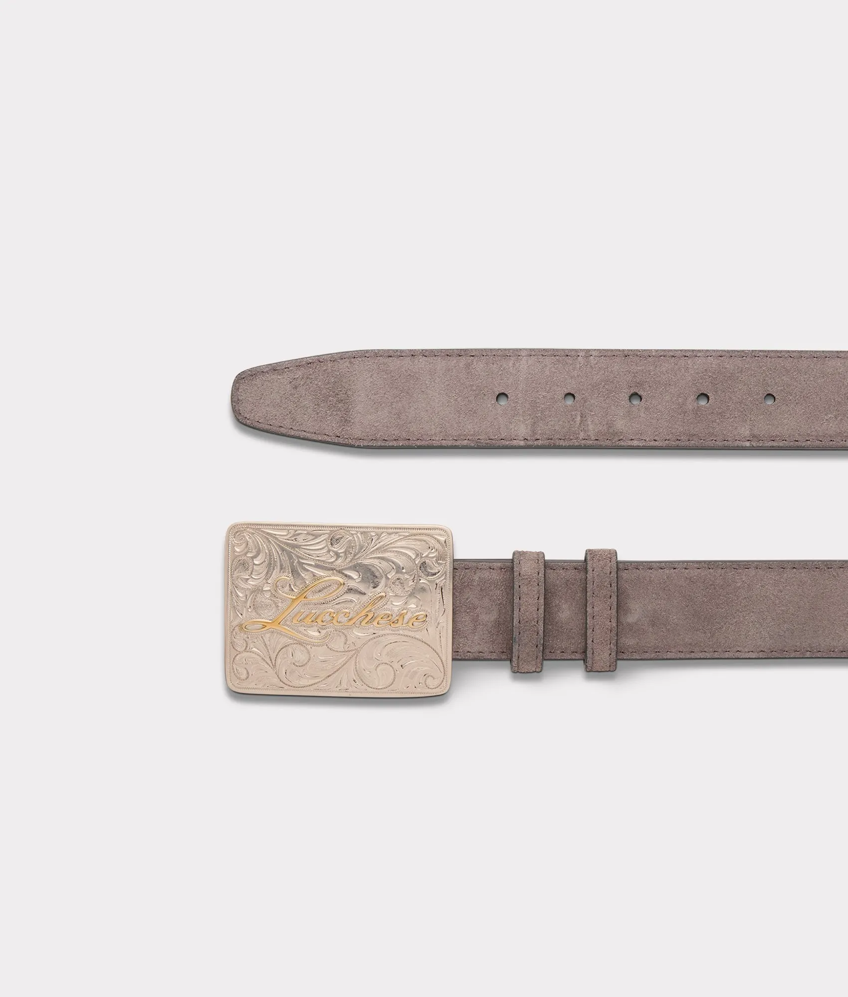 Suede Memento Belt :: Anthracite