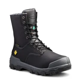 Terra Sentry 2020 Nylon Men's Waterproof 8" Composite Toe Work Boot - Black - TR0A4NRCBLK